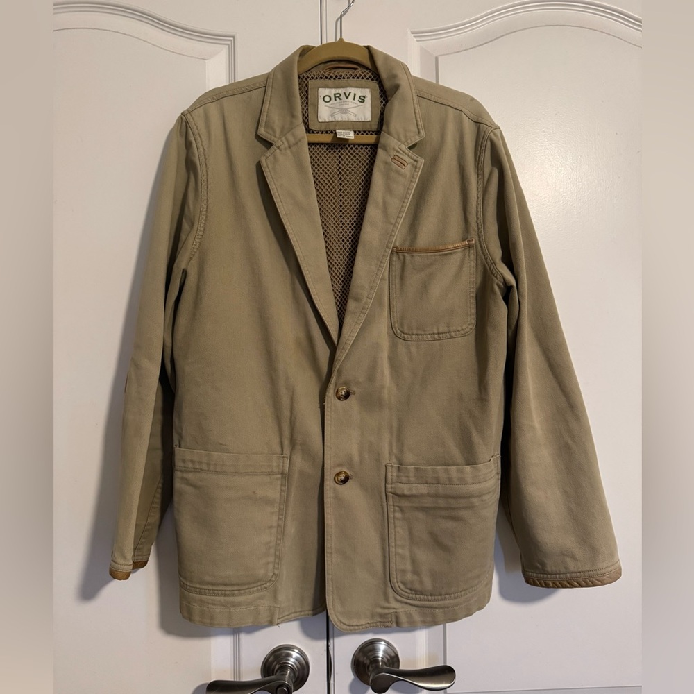 Orvis Men's Vintage Tan Zambezi Chore Jacket